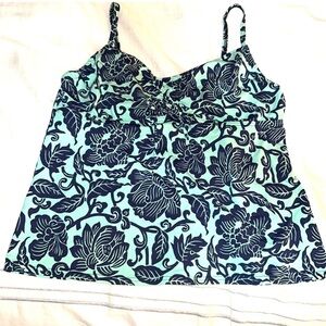 Lands End brand Women’s tankini top Size 14Petite